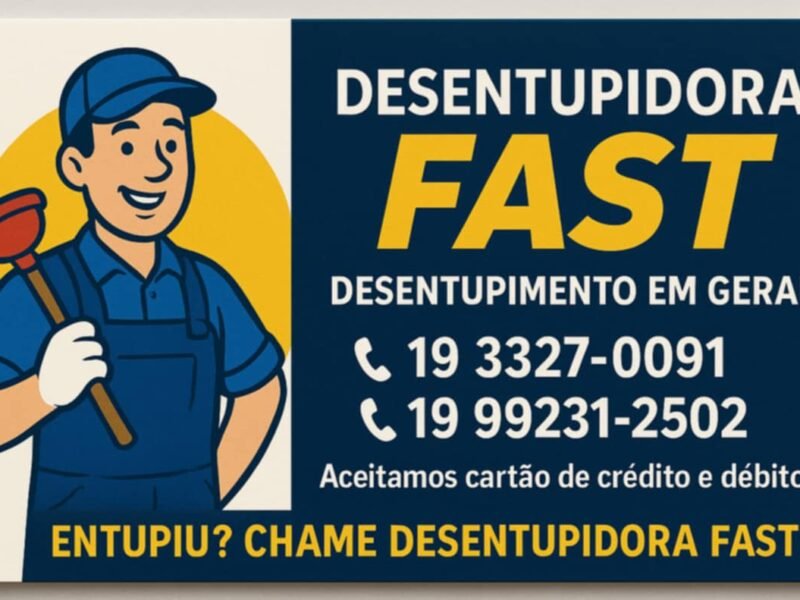 Desentupidora no Jardim Interlagos em Campinas 19-3327-0091