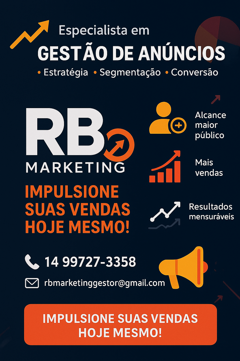 Quer mais vendas? Eu faço ACONTECER!