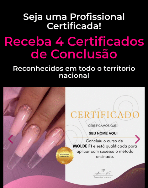 Curso alongamento de unhas