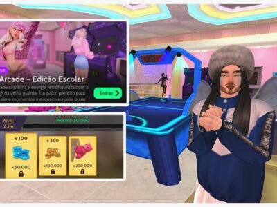 Novo cenário Avakin life (Cyber Arcade)