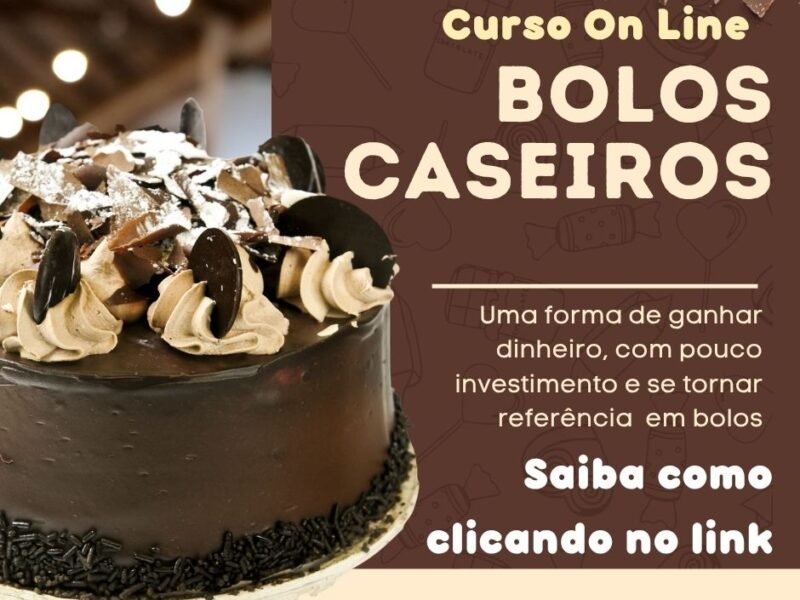 Curso Online de Bolos Caseiros