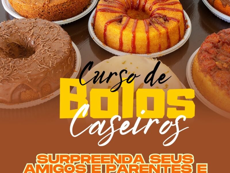 Curso Online de Bolos Caseiros