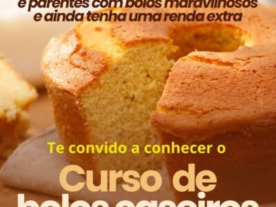 Curso Online de Bolos Caseiros
