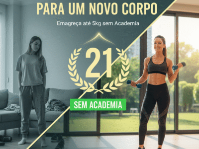 21 Dias para um Novo Corpo: Emagreça até 5kg sem Academia
