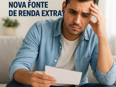 "Cansado de nunca sobra dinheiro no fim do mês?"