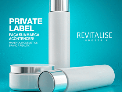 Crie sua própria marca de cosméticos com a Revitalise Indústria!