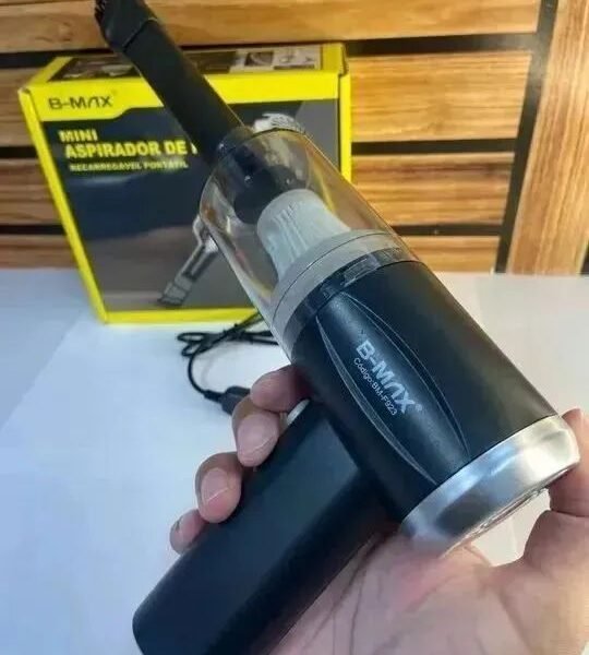 Pagamento Só na Entrega – Aspirador de Pó Portátil Recarregável – Limpeza Rápida em Qualquer Lugar
