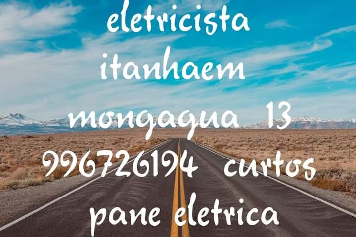 Eletricista mongagua 13 996726194