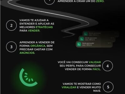 Primeira venda kiwify