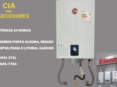 Conserto de aquecedor de água 24horas