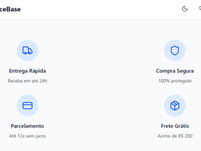 Base Completa para Site - Código Fonte Personalizável em React