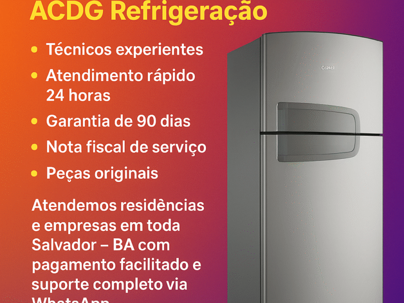 Sua geladeira, freezer ou bebedouro apresentou defeito? Entre em contato agora mesmo com nossos profissionais qualificados em refrigeração!