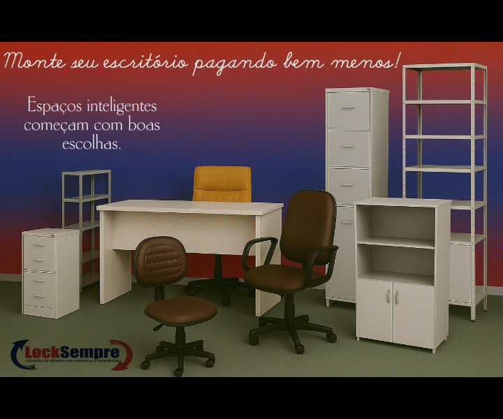 Locação de Móveis para Escritório e Home Office em Salvador Bahia