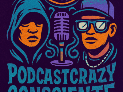 🎙️ A loucura é consciente. A mensagem é real.