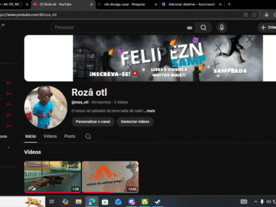 MEU CANAL DE SAMP PARA TODOS PEÇO PRA TODOS IREM, SÒ QM TEM SABE A DIFICULDADE QUE È