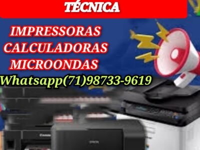 WhatsApp (71)98733-9619.Para Conserto de Impressoras HP , Samsung ,Canon em Salvador.