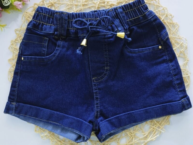 Dê uma olhada em Kit 2 Shorts Jeans Elástico Feminino Infantil Verão Lycra por R$88,00. Compre na Shopee agora! https://s.shopee.com.br/8V1LxRBfNf