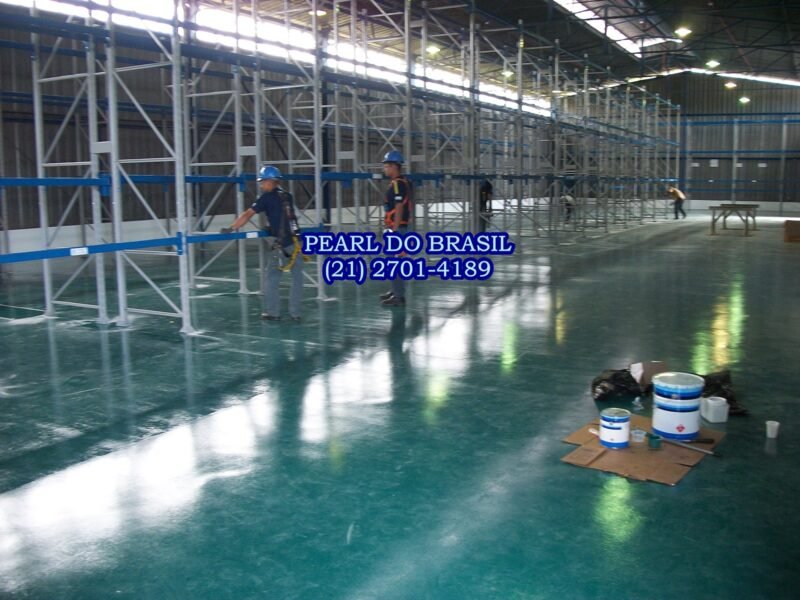Pintura De Pisos Em Epóxi Garagens Galpões Quadras Esportes