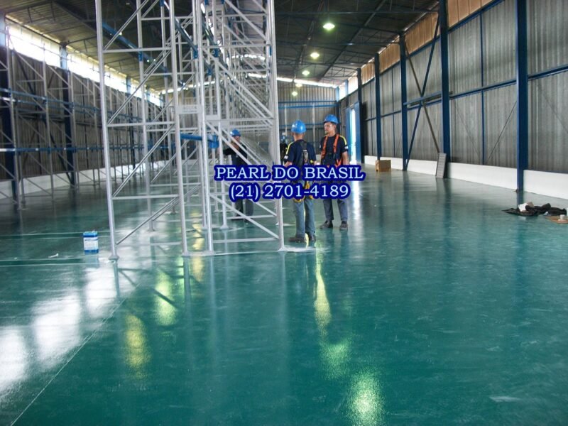 Pintura De Pisos Em Epóxi Garagens Galpões Quadras Esportes